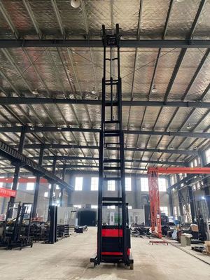 750 Ah Battery Sit-On Double Reach Lift Truck Electric Forklift Pallet
