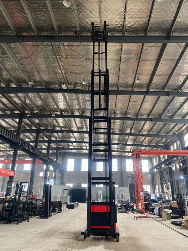 750 Ah Battery Sit-On Double Reach Lift Truck Electric Forklift Pallet