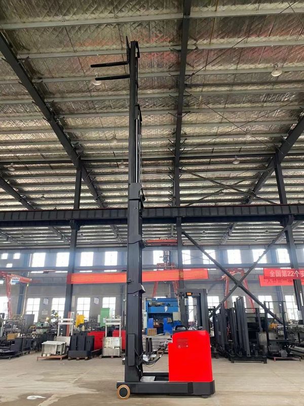750 Ah Battery Sit-On Double Reach Lift Truck Electric Forklift Pallet