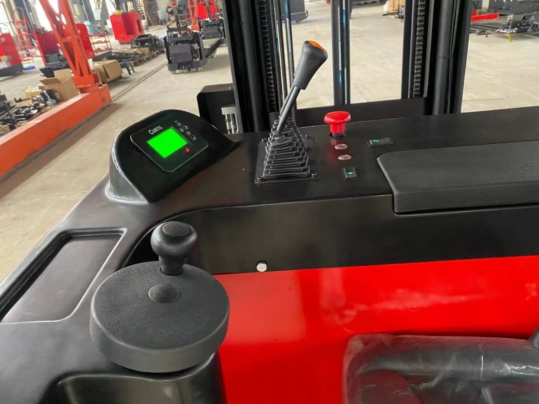 750 Ah Battery Sit-On Double Reach Lift Truck Electric Forklift Pallet